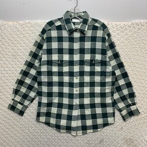 Vintage Paris Sports Club Plaid Shirt Women's Large Long Sleeve Top Streetwear